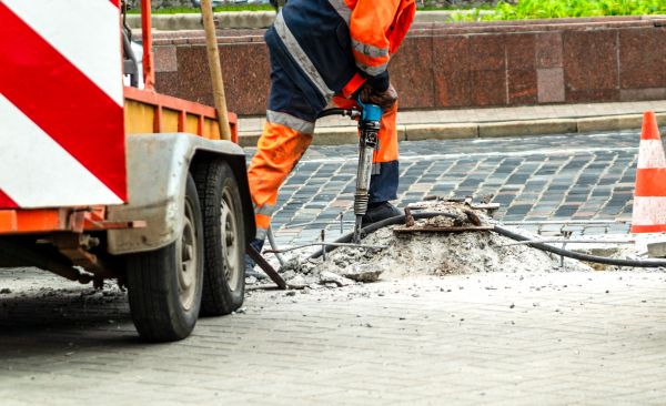 Concrete Driveway Demolition in Conroe
